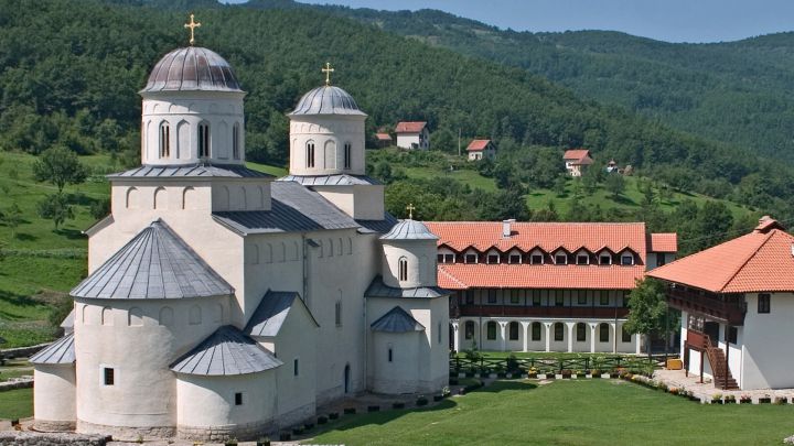 Сербский православный монастырь Балканского полуострова